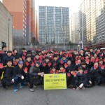 역곡동교회, 사랑의 연탄 나눔 눈길