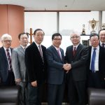 한장총 유중현 대표회장 등 총회 내방