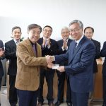 동서울노회 장로회 신문사 방문 격려